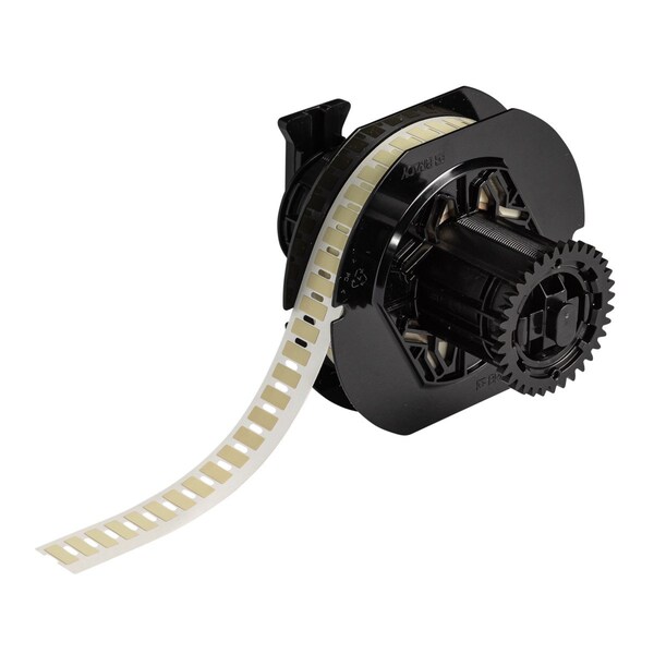 i5300 Amber Polyimide Labels 0.2 in H x 0.5 in W Amber 3700/RL